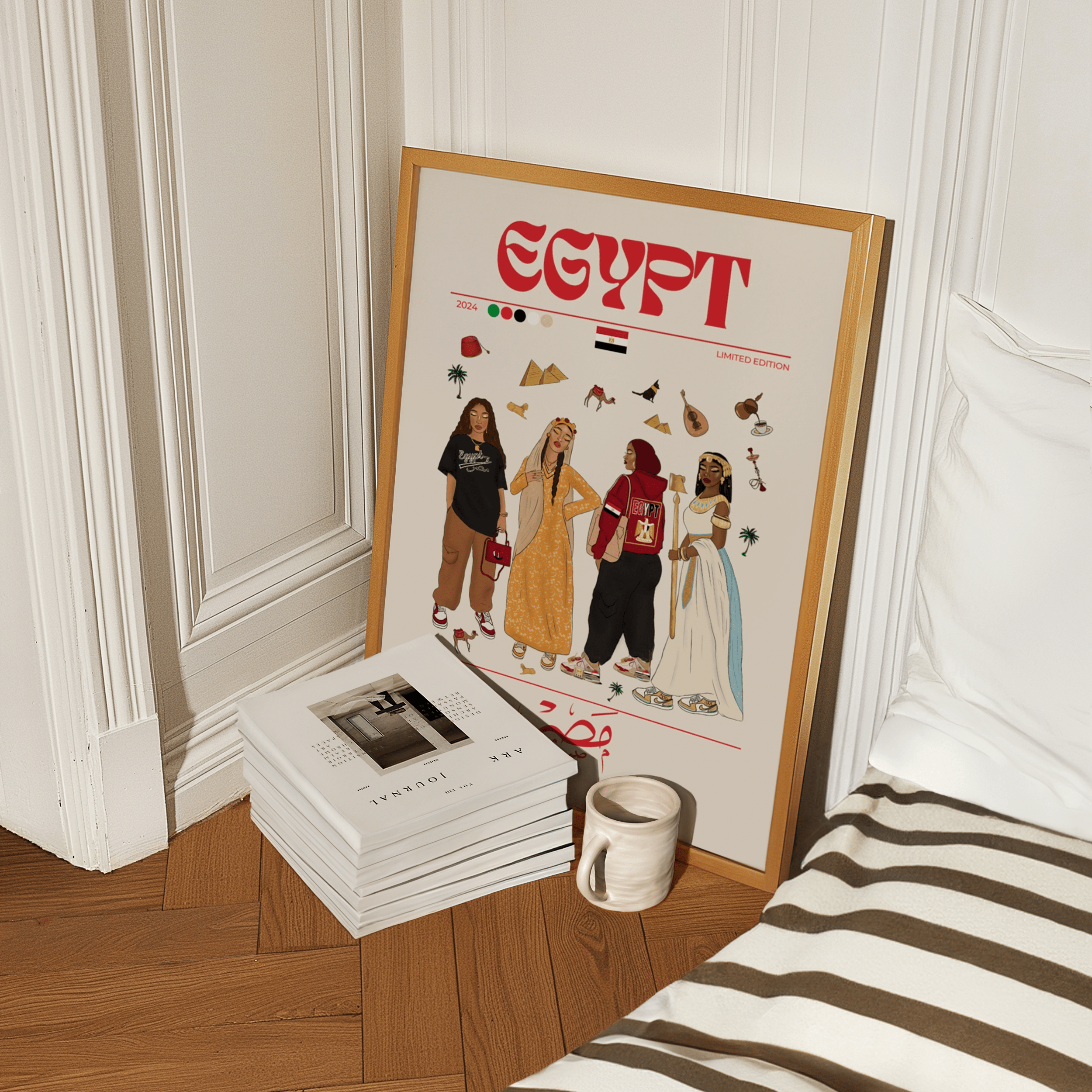 Egypt x Streetwear - Matte Vertical Posters